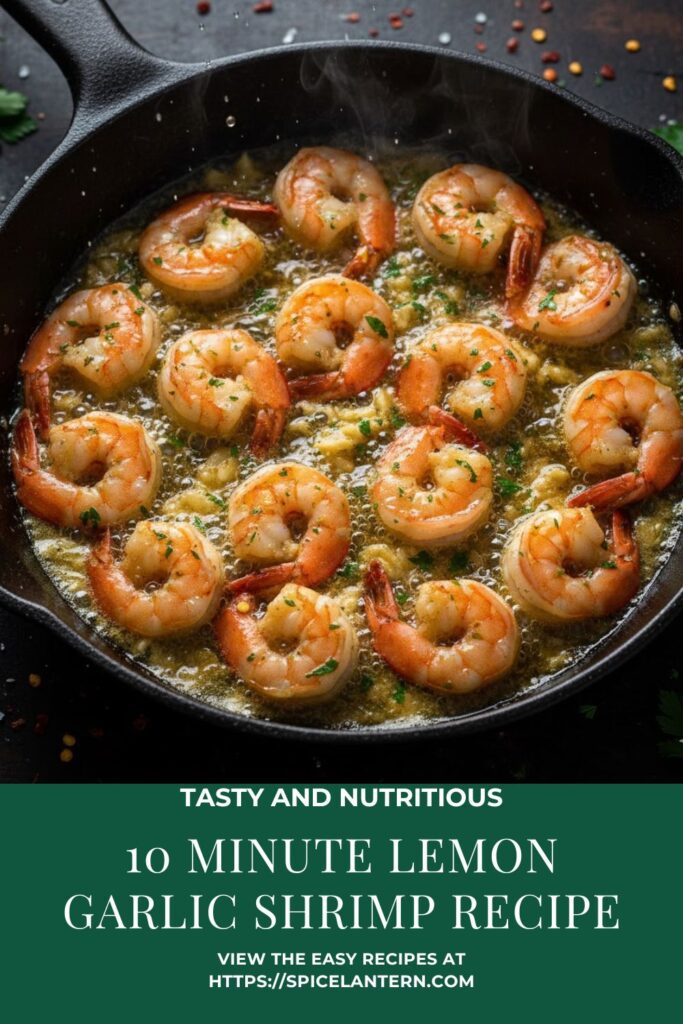 10-Minute Lemon Garlic Shrimp: Easy Low-Carb Recipe for Weeknights