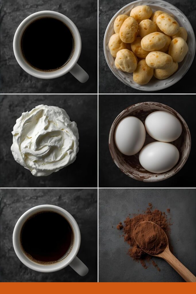 Ingredient collage for Mini fruit tarts showing cold butter cubes, flour, fresh berries, and the cream cheese filling base.
