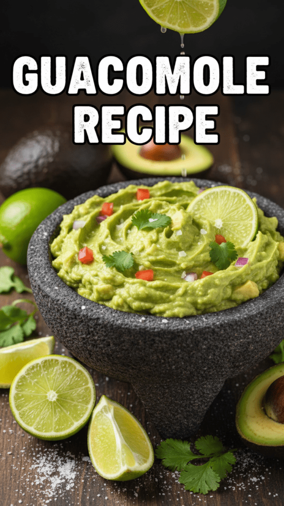 A delicious bowl of chunky authentic guacamole with chips.
